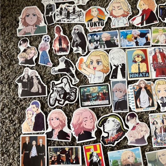 Tokyo Revengers 50 pcs Sticker Set Japanese Anime - Picture 8 of 8